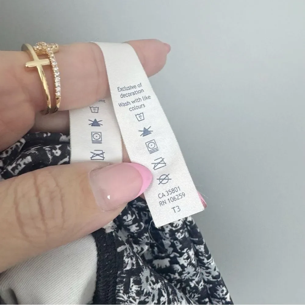 LULULEMON | Wunder Under High Rise 7/8 Leggings Daisy Dust Alpine Women’s Size 8